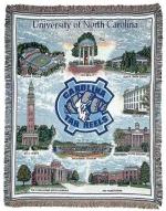 Collegiate - University of North Carolina Tapestry Throw