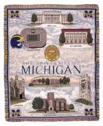 Collegiate - University of Michigan Tapestry Throw