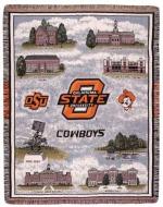 Collegiate - Oklahoma State University Tapestry Throw