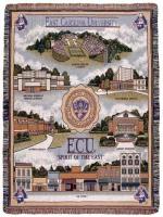 Collegiate - East Carolina University Tapestry Throw