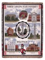 Collegiate - North Carolina State University Tapestry Throw
