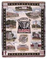 Collegiate - University of Alabama Tapestry Throw