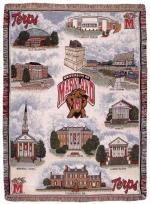 Collegiate - University of Maryland Tapestry Throw