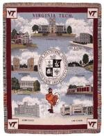Collegiate - Virginia Tech Tapestry Throw