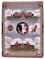 Collegiate - Florida State University Tapestry Throw