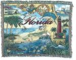 State of Florida Tapestry Throw