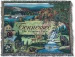 State of Tennessee Tapestry Throw