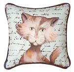 Purrfect Poses Striped Cat, CLIMAWEAVE Pillows