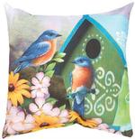 Garden Song Birdhouse CLIMAWEAVE Pillows