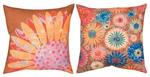 Pinwheel Flowers CLIMAWEAVE Pillows