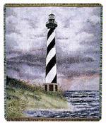 Cape Hatteras Lighthouse Tapestry Throw
