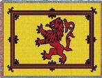 Scottish Lion Flag Throw Blanket