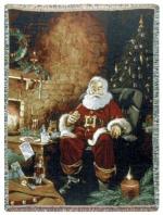 Santa's Treats Tapestry Throw