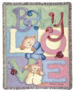 Baby Love Tapestry Throw