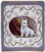 Pedigree West Highland Terrier Tapestry Throw