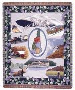 New Hampshire Tapestry Throw