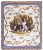 Pedigree Border Collies Tapestry Throw