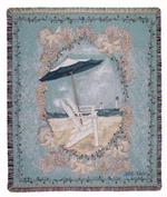 Sea Breeze Tapestry Throw