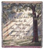 Every Step Tapestry Throw
