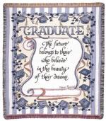 Future Belongs Tapestry Blanket