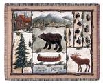 Cabin Fever Tapestry Throw