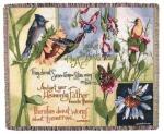 Birds Of The Air Tapestry Throw