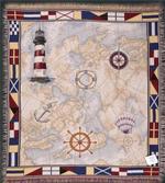 Nautical Novelties Tapestry Throw