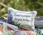  Today I Said A Prayer For You .. Pillow Talk Tapestry Pillow