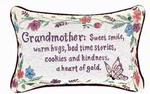 Grandmother Pillow Talk Tapestry Pillow