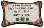 Irish Treasures Pillow Talk Tapestry Pillow