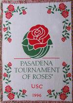 Tournament of Roses USC Throw Blanket