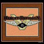Harley Davidson ® Vintage Patch Tote Bags