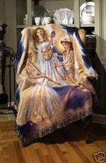 Choir of Angels Tapestry Throw