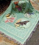Graceful Flight Tapestry Throw