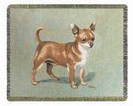 Pedigree Chihuahua Tapestry Throw