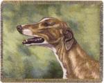 Pedigree Greyhound Tapestry Throw