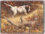 Pedigree Pointer Tapestry Throw