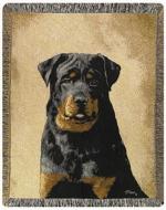 Pedigree Rottweiler Tapestry Throw