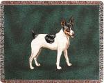 Pedigree Rat Terrier Tapestry Throw
