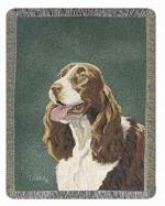 Pedigree Springer Spaniel Tapestry Throw