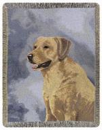 Pedigree Yellow Lab Tapestry Throw