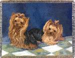 Pedigree Yorkie Tapestry Throw