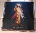 The Divine Mercy Tapestry Throw