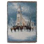Sunday Social Club Tapestry Throw
