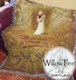 NEW Willow Tree Good Health Tapestry Throw