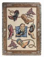 Yee Haw  Tapestry Throw