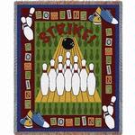 Bowling Tapestry Throw