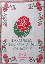 SALE Tournament of Roses Ohio State Champions Throw Blanket