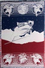Coco Cola Throw Blanket