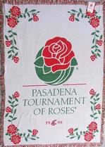 Tournament of Roses Washington Cougars Throw Blanket